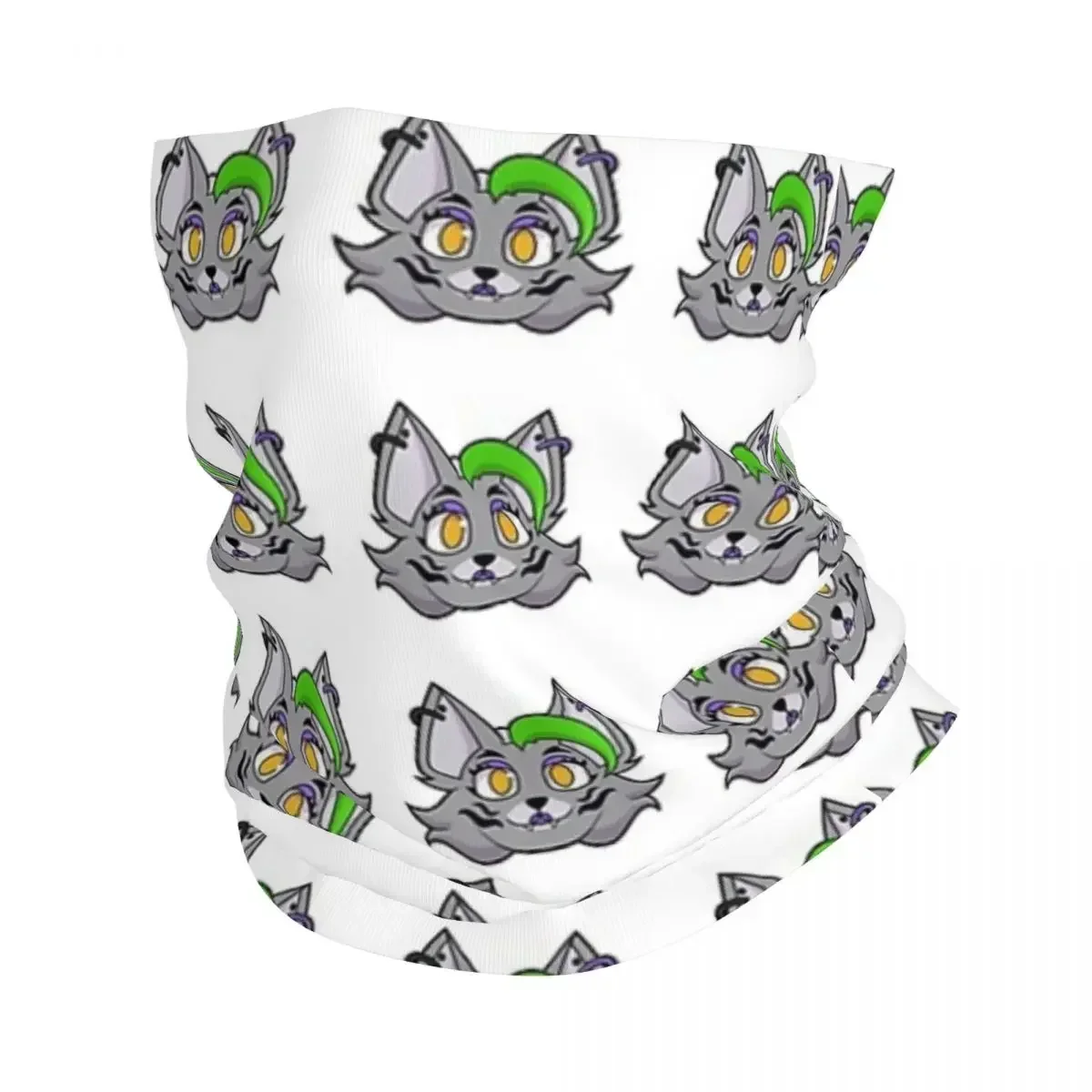 Roxanne Wolf-FNaF бандана на шею маска с принтом шарф многофункциональная Балаклава для