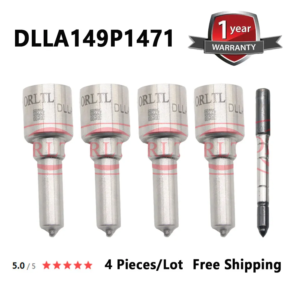 Игла форсунки DLLA 149P 1471 DLLA149P1471 0433171914 для FORD SUZUKI 0 445 110 239 0986435122 0445110239 4 шт.