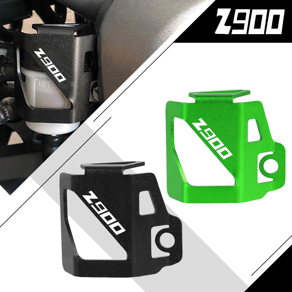 

Motorcycle Rear Brake Fluid Reservoir Cover Guard Protector For Kawasaki Z400 Z250 Z300 Z900 Z 400 250 300 900 versys x300 300