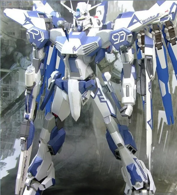 

RX-93 Glint Hi-V воина гундама Бумага модель