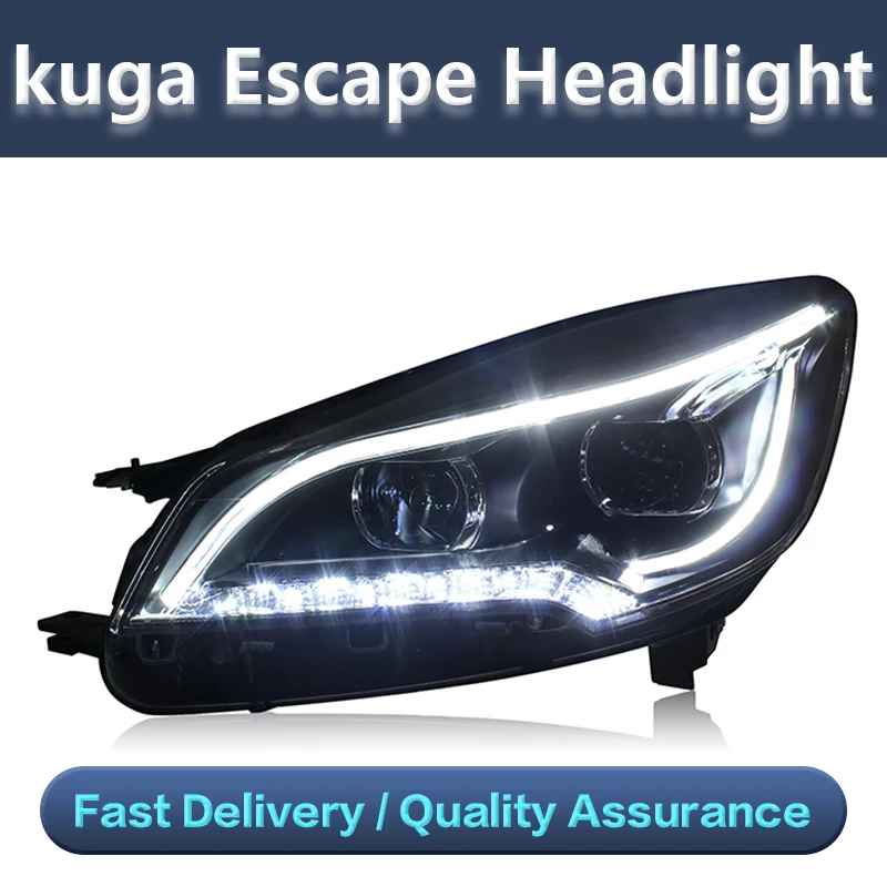 Передсветильник светодиодная фара в сборе для Ford Escape Kuga 2014-2016 лет