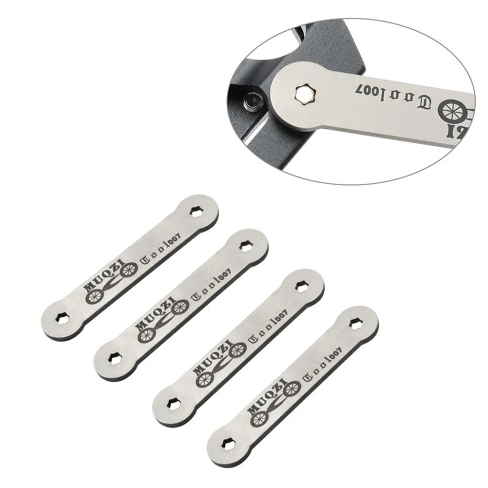 

New Bike Pedal Replacement Screws Pins Bolts Bike Hex M4 Pedal Pin Screws Set Road MTB Folding Cycling Pedal Tool Hand Tools