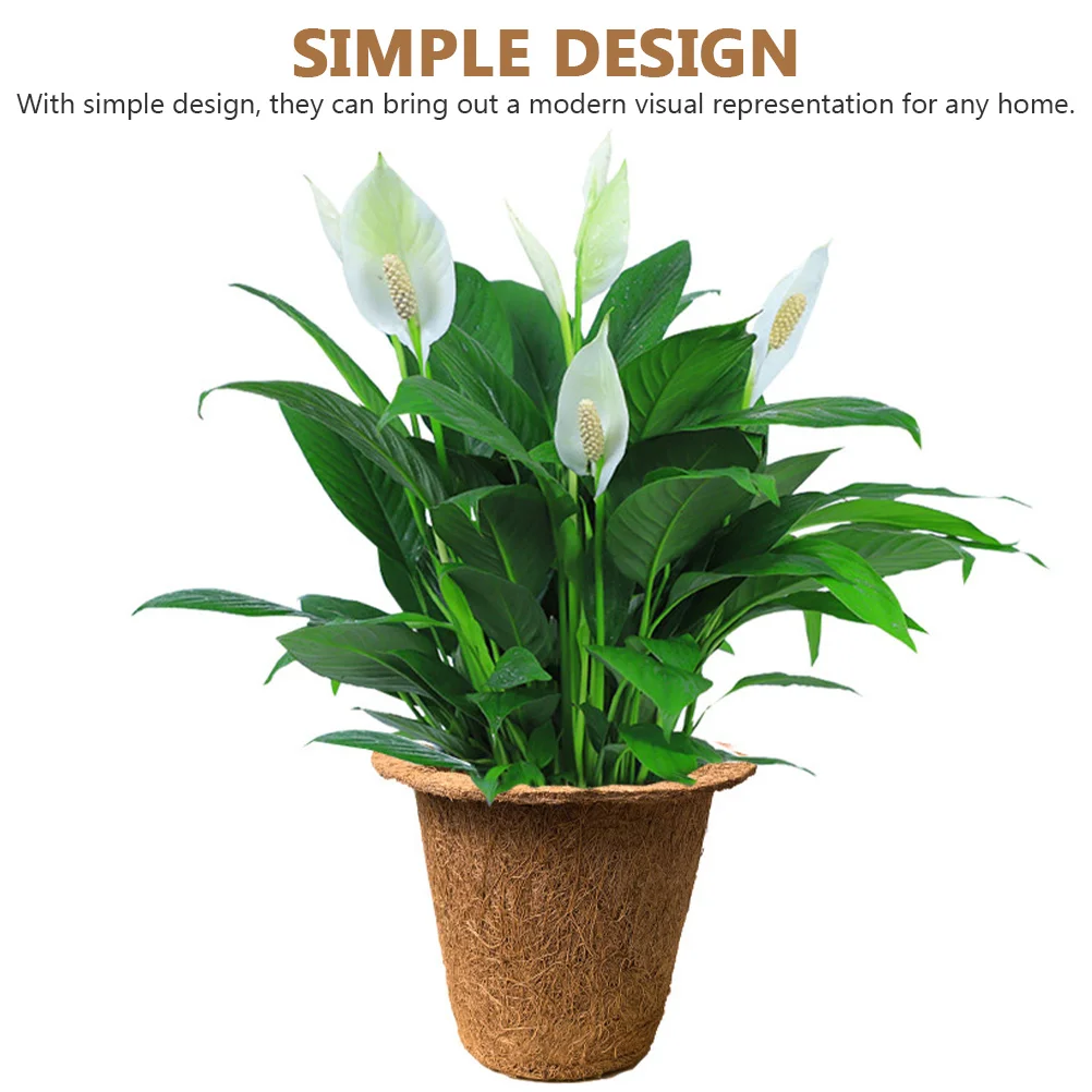 6 шт. детский горшок для цветов кокосовая пальма чашки рассады горшки растений