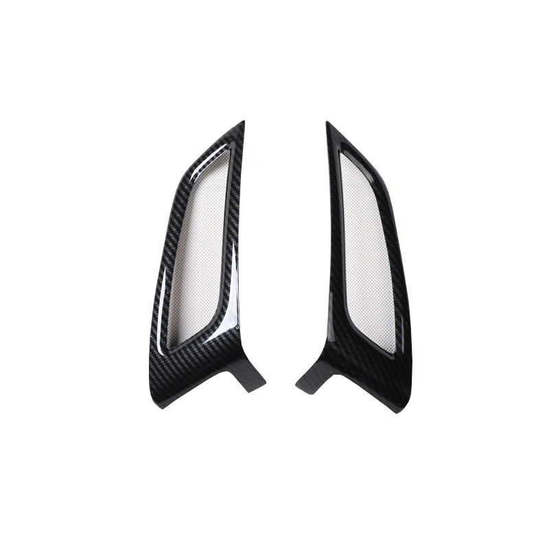 Леворуль! Облицовка вентиляции кондиционера в цвете карбонового волокна для внутренней панели приборов 2 шт. для Ford Focus MK3 RS ST 2012-2014 годов.
