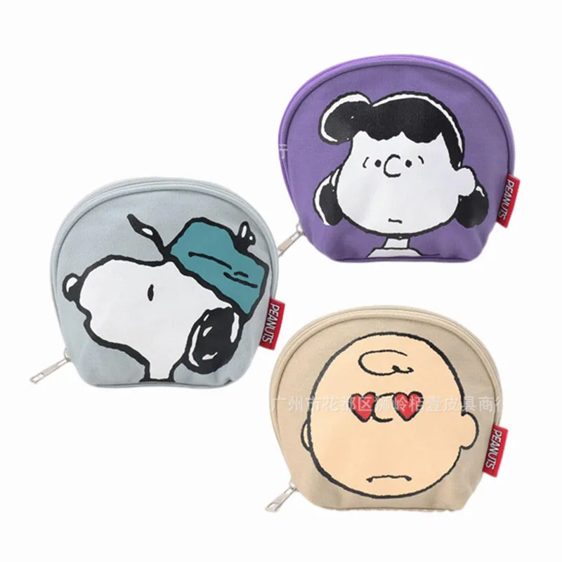 

Anime Cartoon Snoopyed Cute Cosmetic Bag Travel Portable Wash Storage Bag Large-Capacity Student Change Bag Toys Boys Grils