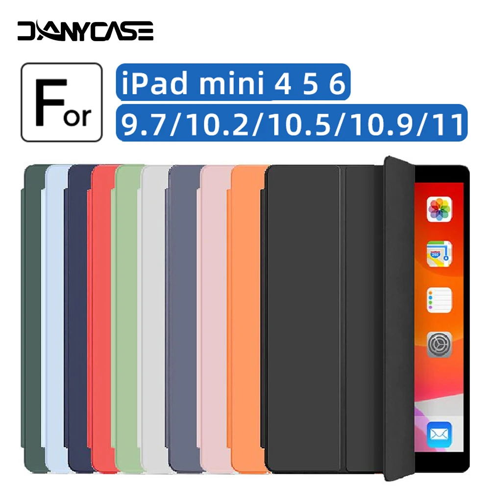 DANYCASE-funda para iPad 2019, cubierta de 7/8/9a generación, para 10,2, 2018, 5/6th, Air 9,7, 2/3, Mini 4, 5, 6, 10,5 Pro, 11, Air 2020, 4/5