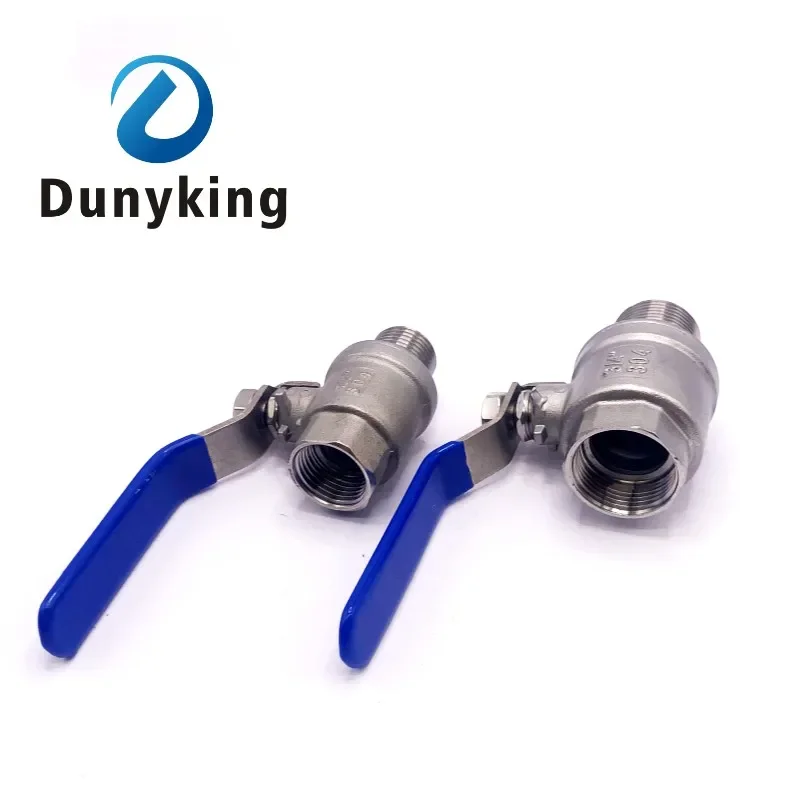 Наружная резьба к внутренней резьбе нержавеющая сталь 304 2P полный порт шаровой