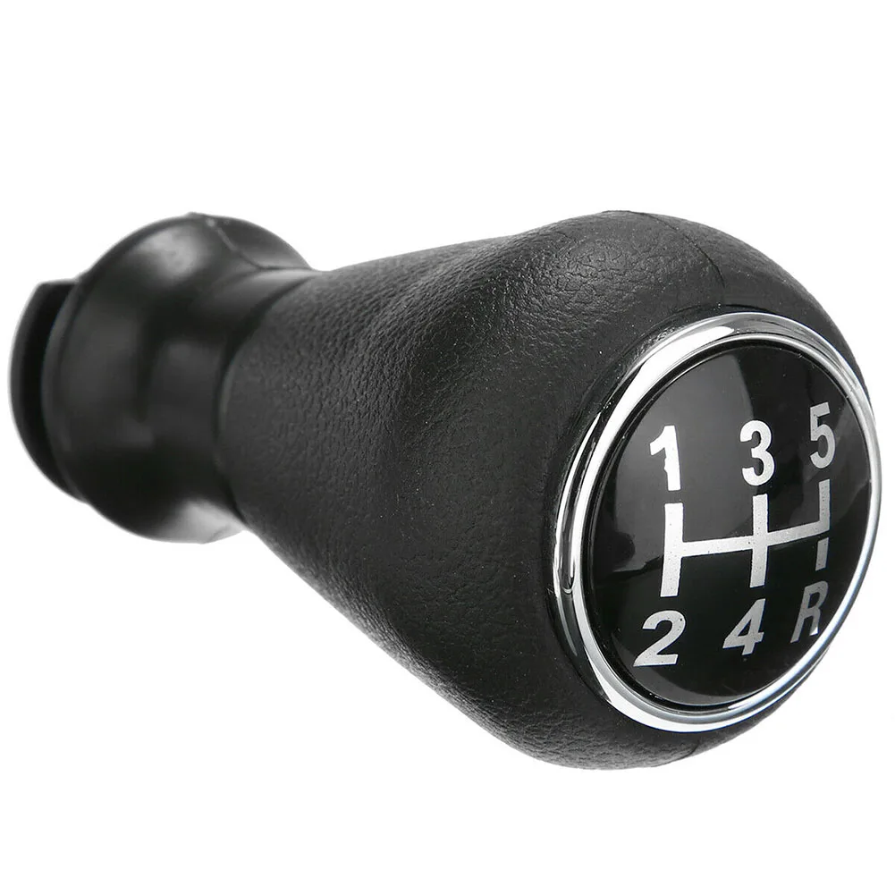 5 Speed Gear Shift Knob PU PVC Plastic 100*46mm/3.94\\\"*1.8\\\" 5 Speed Black Car Parts Gear Shift Knob Interior Accessories