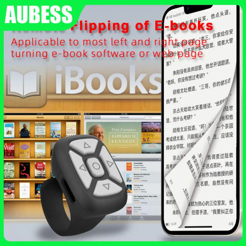 

For Phones Wireless -compatible Ring Video Scrolling Controller Per For Iphone/ipad/android Portable