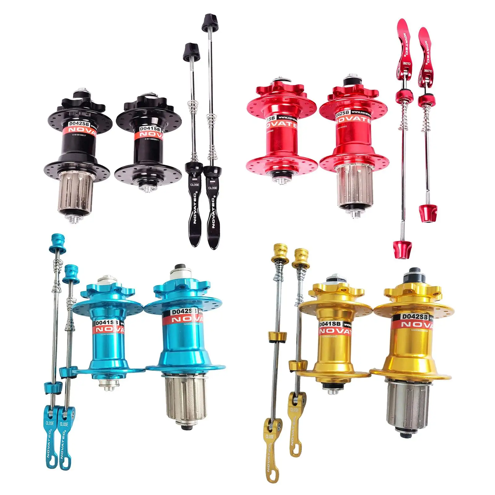 

Mountain Hubs 2/4Bearings Disc Brake Hub 32H Quick Release Lever