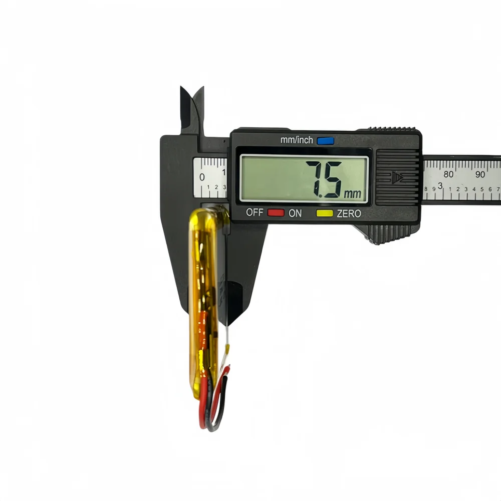 Фото Литий-полимерный аккумулятор 755060 3.7V 3000mAh (Li-Po) для повербанков, планшетов, ноутбуков, косметических приборов №3