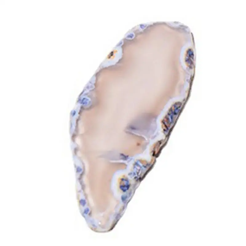 

Natural Crystal Ore Agate Slices Irregular Polished Agate Slabs For Healing Crystals, Jewelry Making, And Home Decororation
