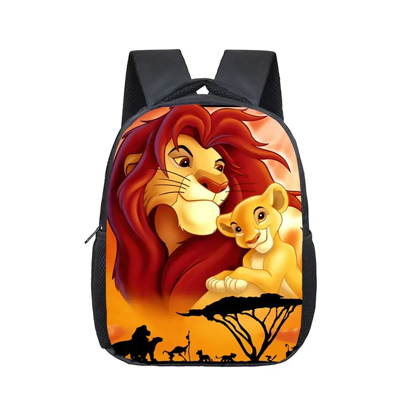 

Детский школьный рюкзак с принтом «король лев»