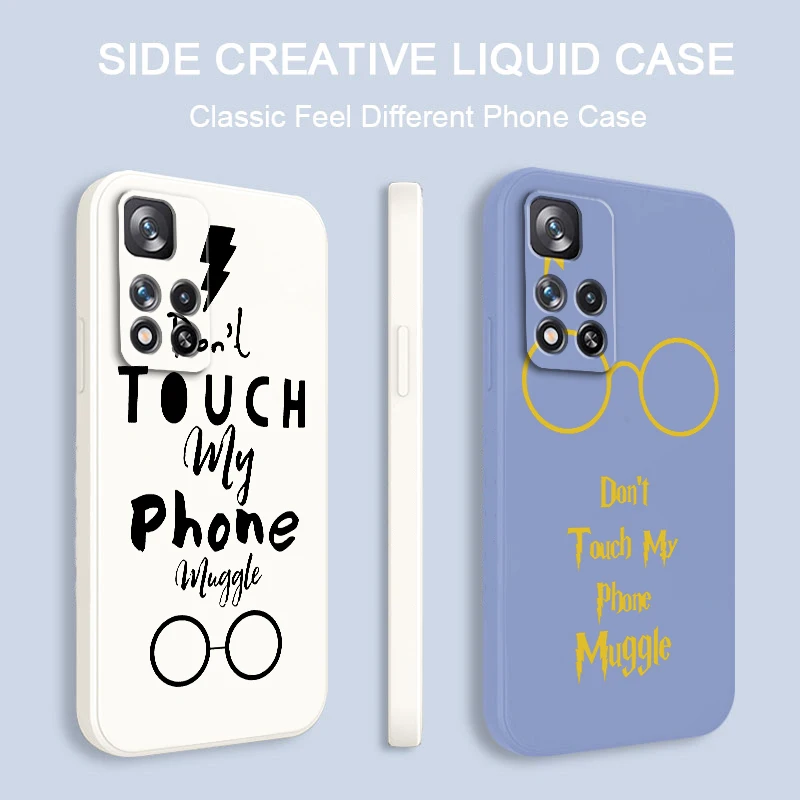 

Art LOGO Potters Wand Harries Phone Case For Xiaomi Redmi Note 11 11S 11T 10S 10 9S 9T 9 8T 8 Pro Plus 5G Liquid Rope Soft Funda