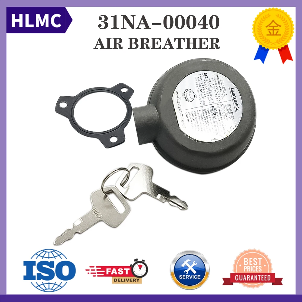 

Excavator parts R215-7 PC400-7 Oil Tank Air Breather Filter Cover 208-60-51800 14625688 31NA-00040
