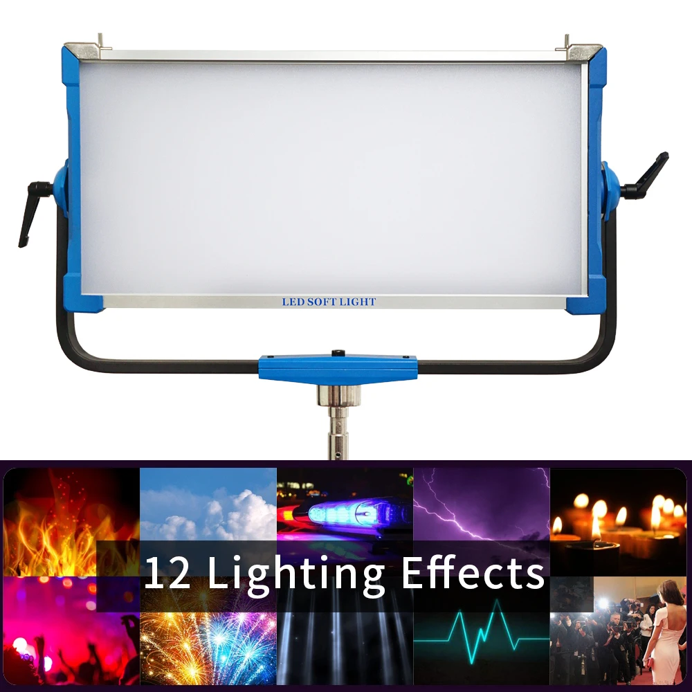 Профессиональная Светодиодная панель 300 Вт RGB для фото-и видеосъемки