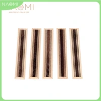 naomi 5 pcs classical guitar bridge tie blocks inlay rosewood inlay wood frame series guitar parts accessories new na 15