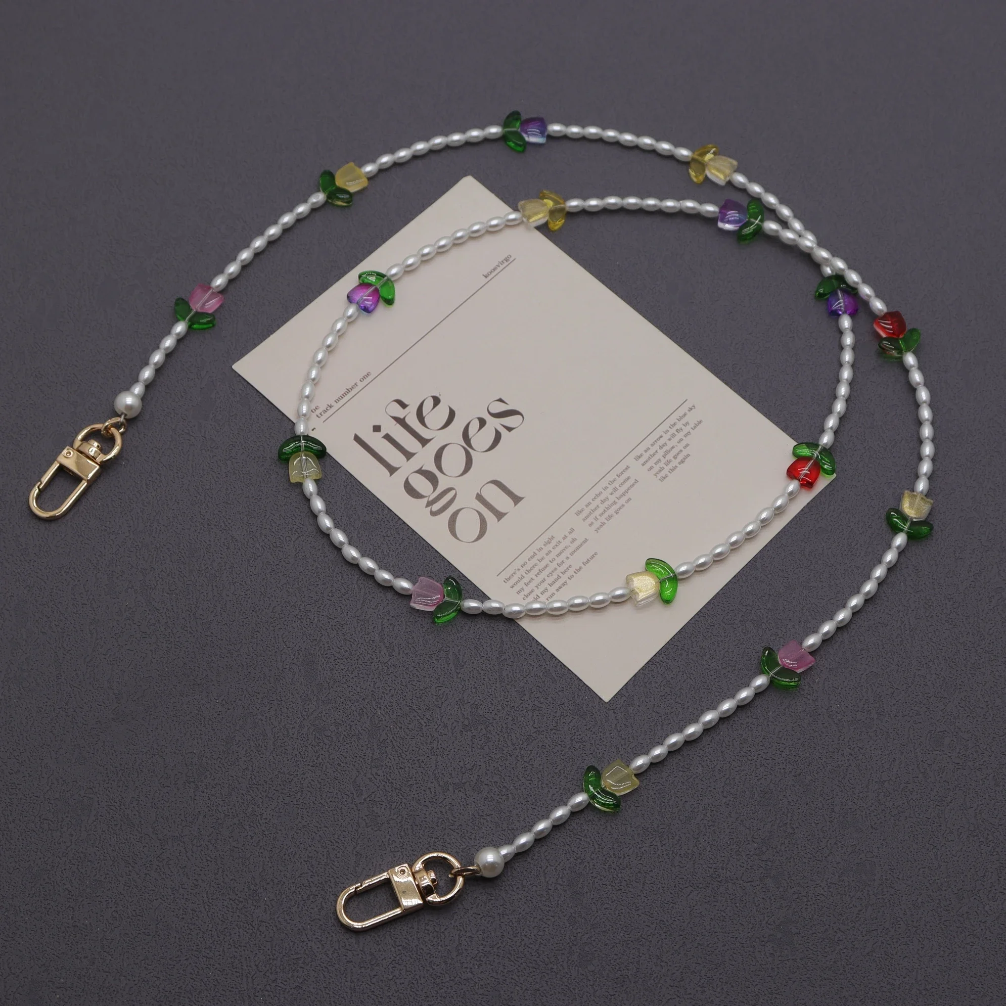 40-130 см жемчужный ремешок для сумки цепочки на плечо сменный кошелек своими