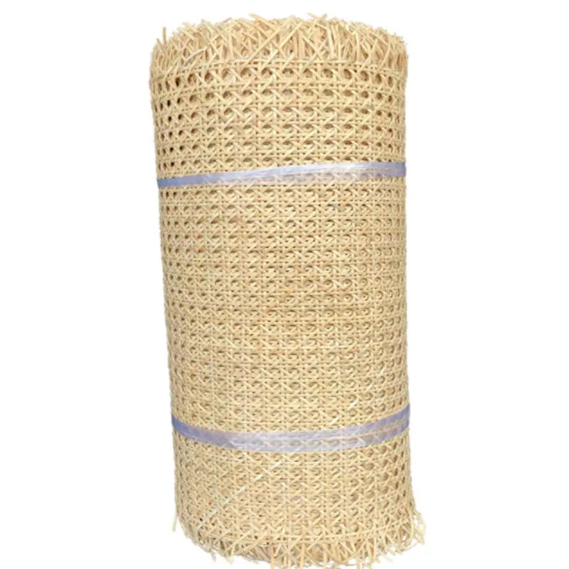 

15 Meters 50cm Width Natural Cane Webbing Indonesian Rattan Roll Home Furniture Chair Table Ceiling Cabinet Decorative Material