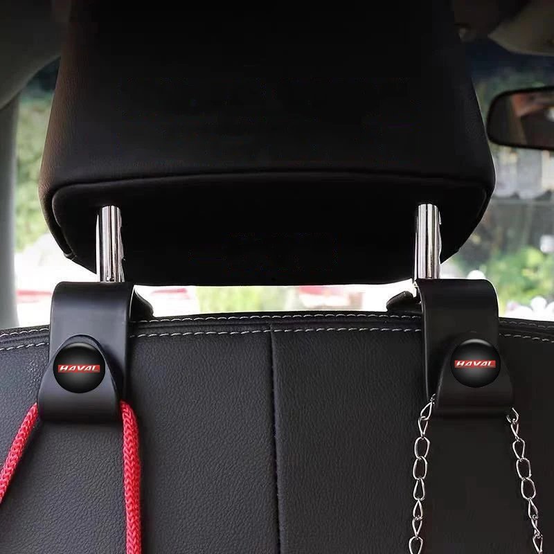 

Car Rear Seat Hooks Bag Storage Headrest Holder For Haval Jolion F7 H1 H2S M6 H3 H4 H5 H6 H7 H8 F5 F7X H2 DAGOU Auto Accessories