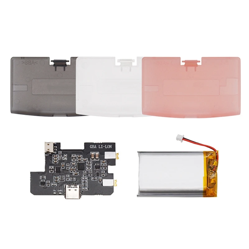 

HXBE Battery Module Li-ion For Game Boy Advance Lithium Battery Mod for GBA