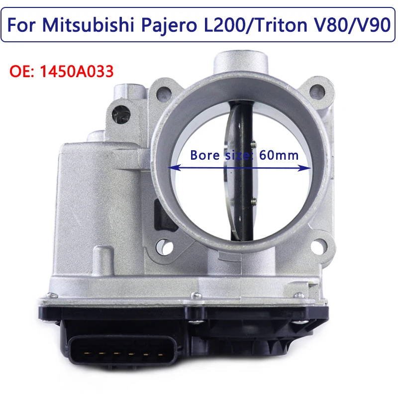1450A033 корпус дроссельной заслонки для двигателя 4D56U 4M41 Mitsubishi L200 B40 PAJERO MONTERO SPORT Triton