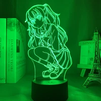 led night light anime charlotte nao tomori for bedroom decor birthday gift night lamp charlotte nao tomori light drop shipping