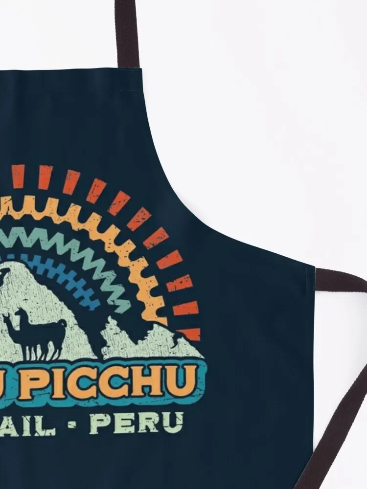 Фартук Machu Picchu в ретро стиле инка-Перу кухонные приспособления для женщин женская