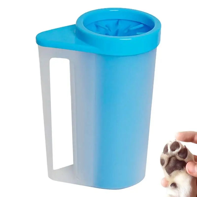 

Dog Paw Cleaner Silicone Dog Paw Cleaner Cup With Cleaning Brush Portable And Reusable Pet Foot Cleaner Cleaning Brush Cup For