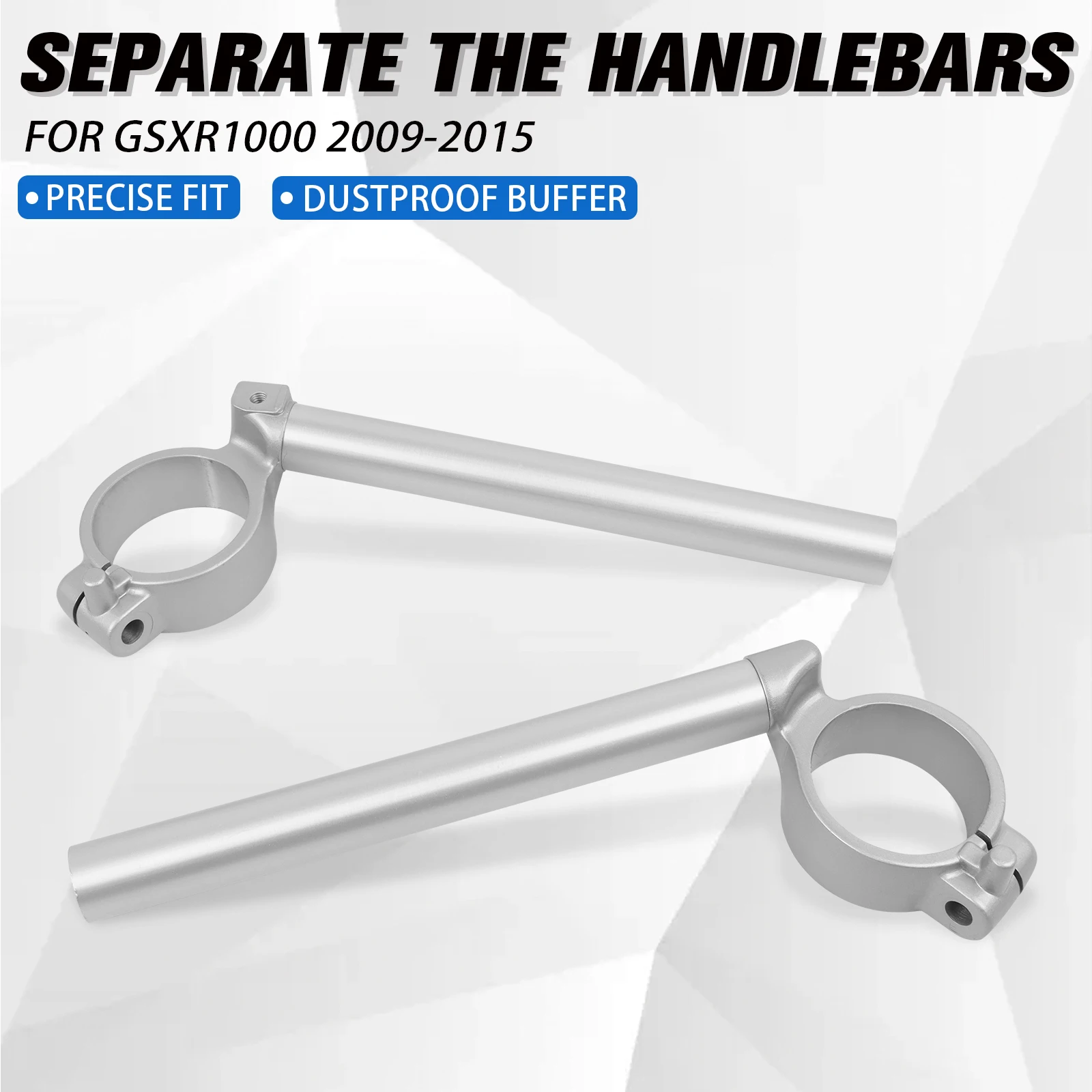 Зажим для вилки насадки на руль GSXR1000 зажим-клипса левый и правый ручки Suzuki GSX-R GSXR