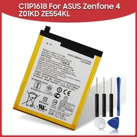 original replacement phone battery c11p1618 for asus zenfone 4 z01kd ze554kl 3250mah with tools