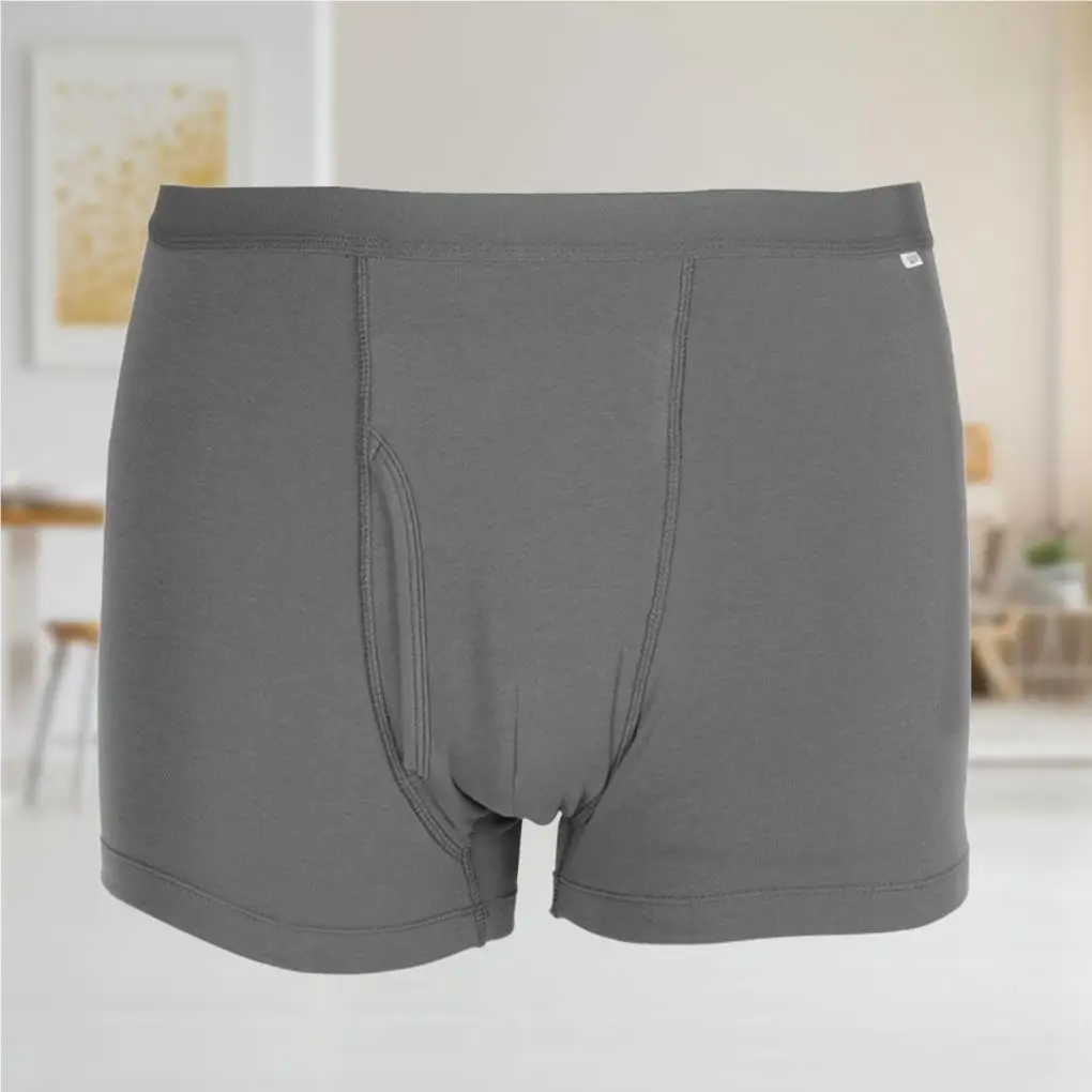 

Cotton Breathable Washable Reusable Incontinence Underwear for Men XXL