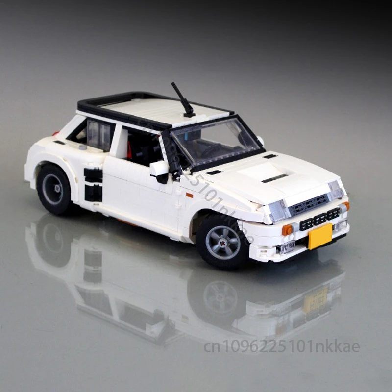 Фото НОВИНКА: Конструктор Renault 5 Turbo 1:13, внедорожник City Champions, гоночная машина, игрушка для мальчиков, подарок №2