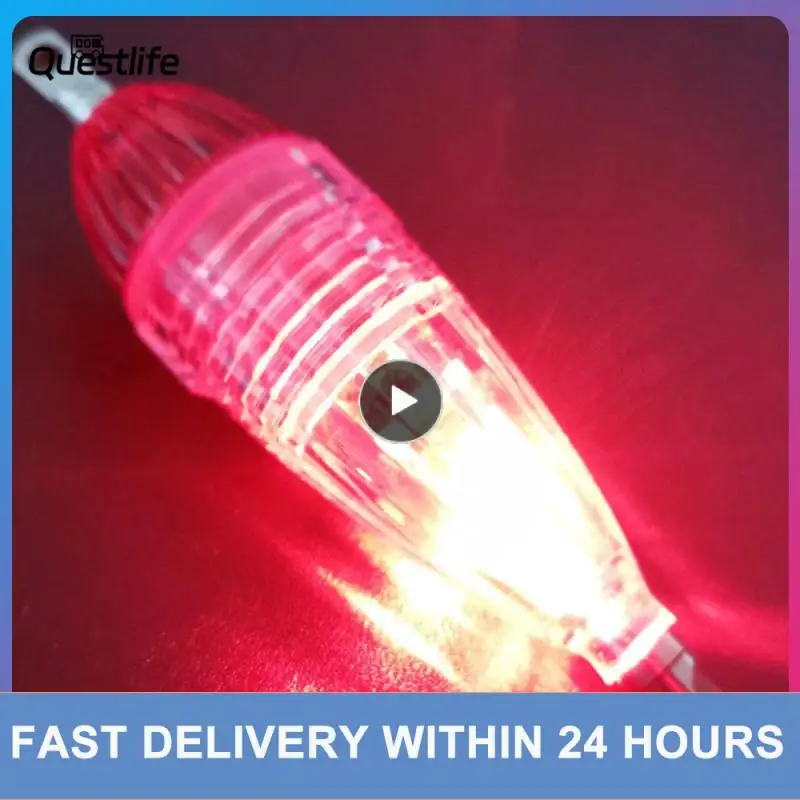 

Mini Fish Lure LED Underwater Fishing Light Lures Fish Lamp Underwater Tackle Fishing Squid Lure Light Lamp Tools