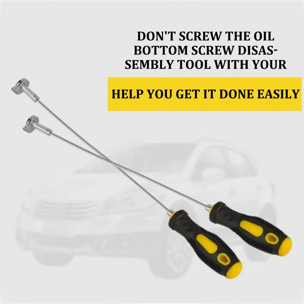 

Aluminum Oil Does Not Heat Hand Screw Oil Pan Screw Disassembly Tool Magnetic Tip Wrench Oil Artifact