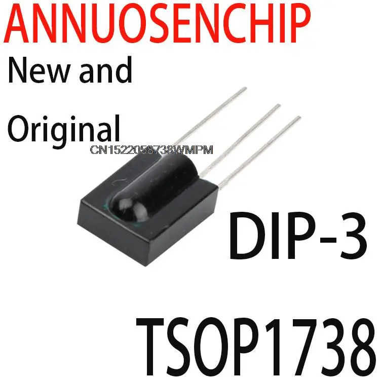 Бесплатная доставка 10 шт. новые и оригинальные 1738 DIP-3 TSOP1738