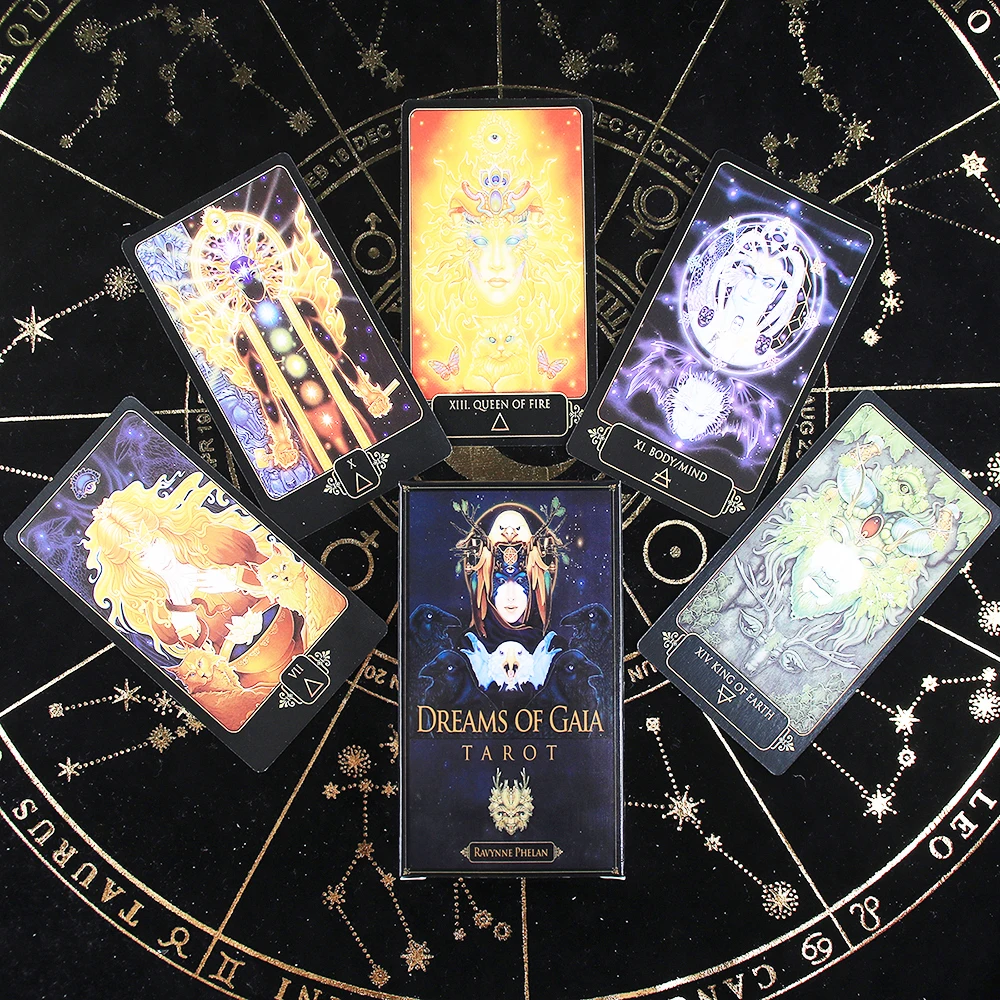 

Dreams of Gaia Tarot Deck New High Quality Board Games For Fate Divination Party Entertainment Card Games