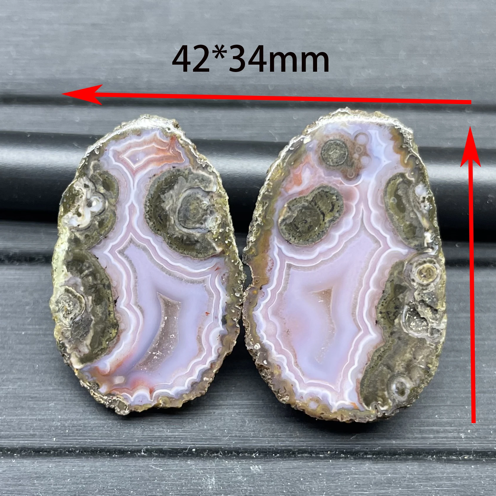 Натуральный красочный камень Zhanguo красный агат жеод полированный оникс Кристалл
