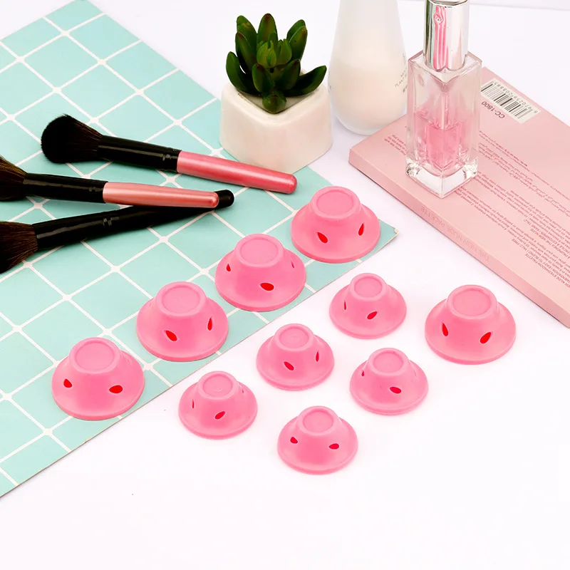 2/14/20/24 мягкая резина силиконовые бигуди без тепла Скручивающиеся ролики для