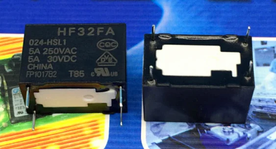 10 шт./лот новое 100% HF32FA 024-HSL1 JZC-32FA HF32FA-024-HSL1 4-контактное реле 5A 24 В постоянного тока