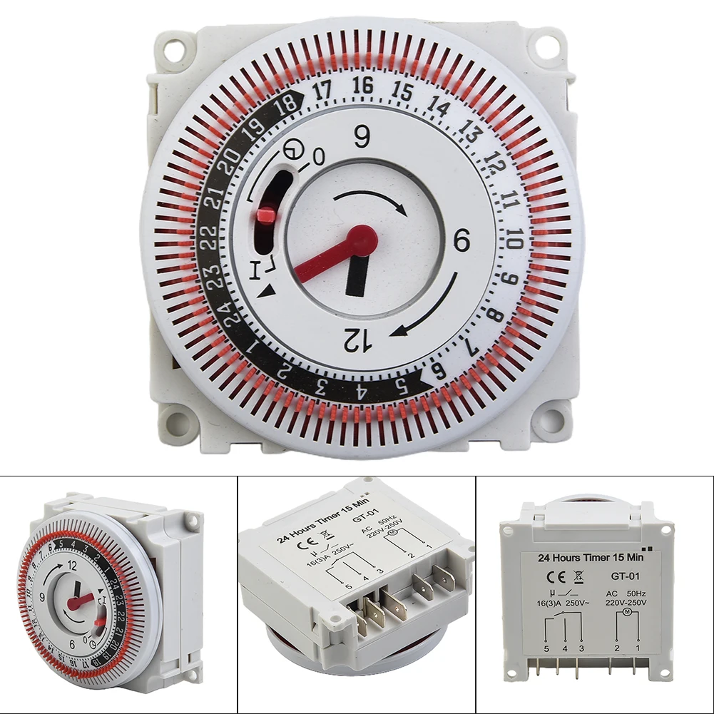 

Mechanical Switch Protect Panel 24 Device -10~55degree High Quality Timer Timing Panel 250V 50Hz Newest Useful