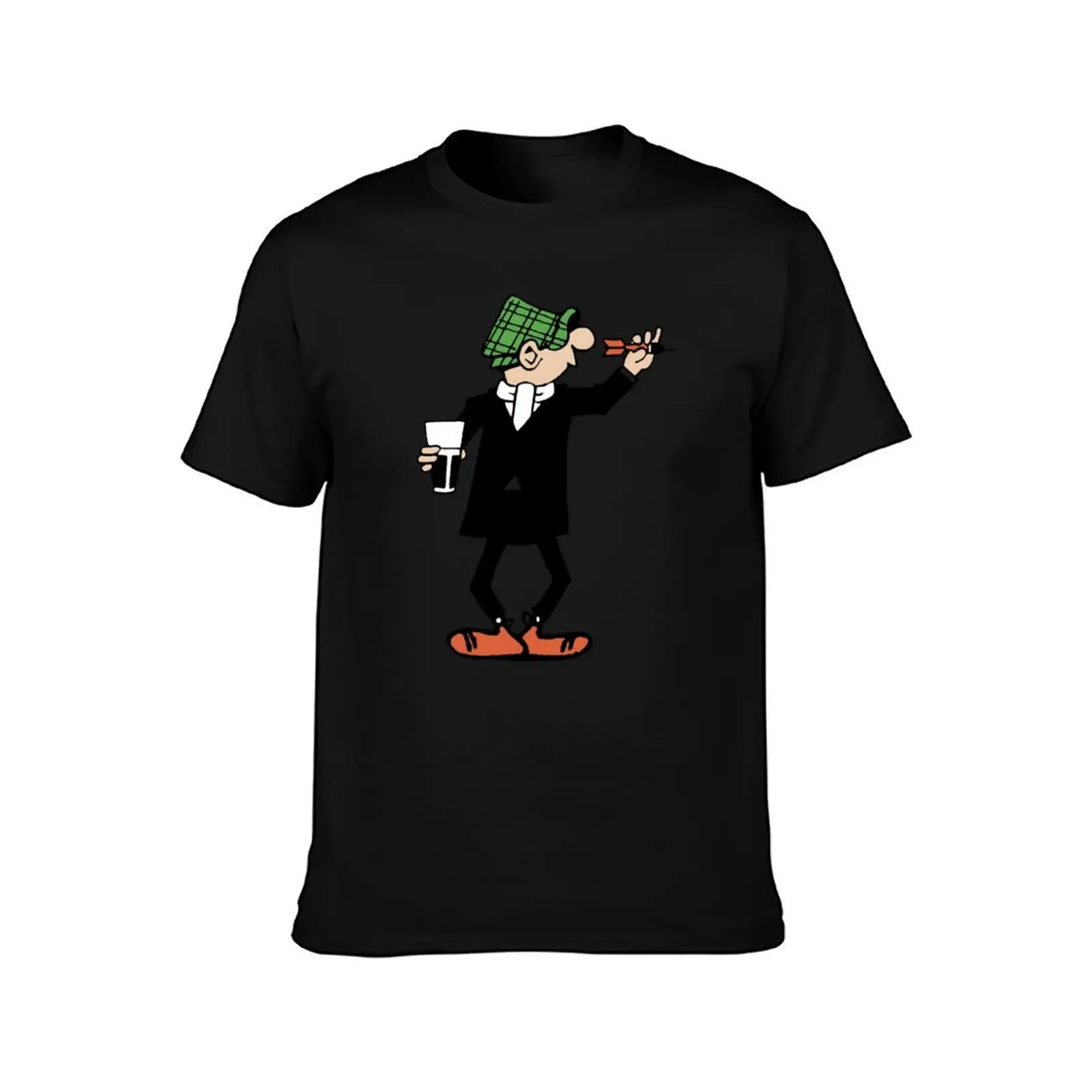 Фото Футболка ANDY CAPP DARTS, хлопковая футболка, мужские футболки из 100% мужчин, футболки для мужчин, винтажная футболка с графикой №2