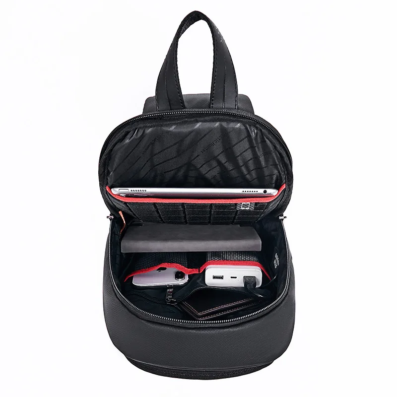 2019New Fashion Men's Leisure Gym Bag 4 cool colors Single Shoulder Bag Slant Bag Large Capacity Multi-functional Small Backpack