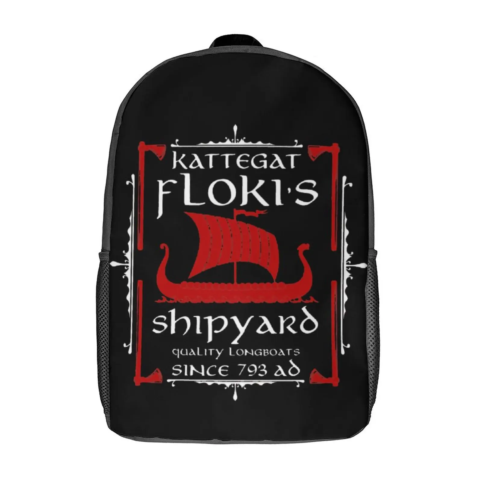 Фото Рюкзак на плечо 17 дюймов, Flokis Shipyard Kattegat Vikings №3