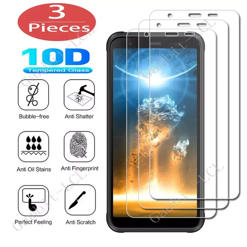 

3Pcs Protection Glass For Blackview BV6600 BL5000 5G BV6300 Pro BV5900 BV5100 BV9100 A30 Tempered Screen Protective Cover Film