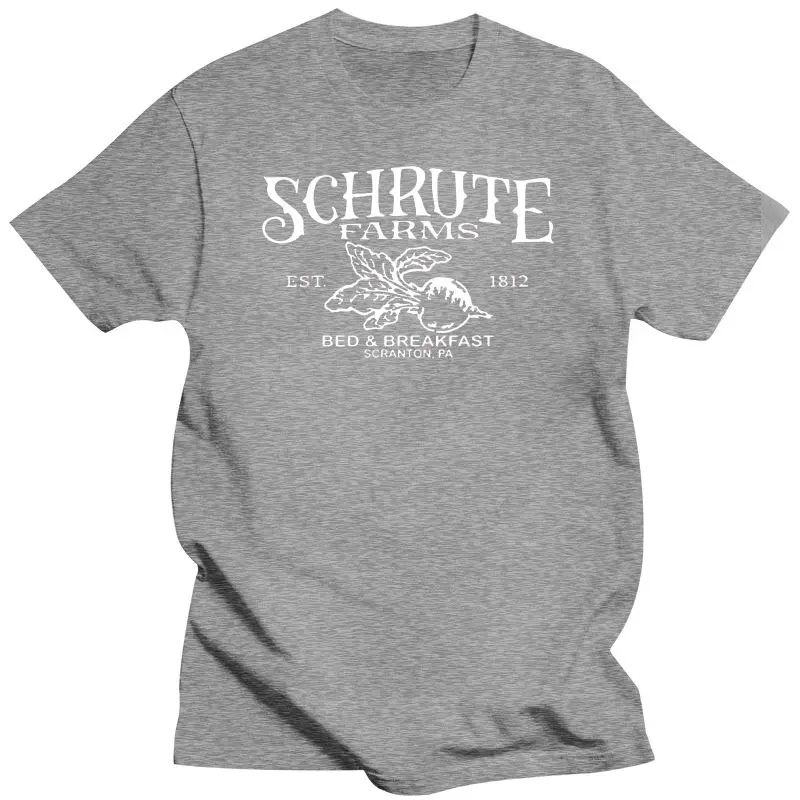 Мужская одежда Schrute Farm футболка Paper Co Inc Scranton PA The Office мужская взрослая США |