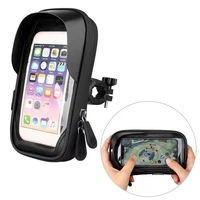 car tools bicycle motorcycle phone holder waterproof case bike phone bag for iphone xs 11 s8 s9 mobile stand support scooter cov