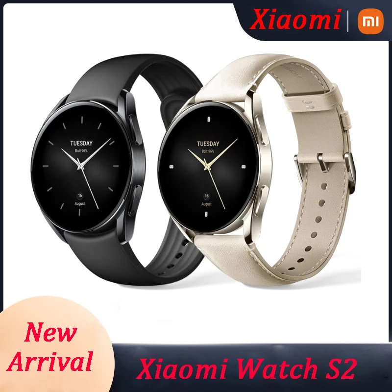 

Original Xiaomi Watch S2 42/46mm Bluetooth Calling Smartwatch 1.32/1.43" AMOLED Display Blood Oxygen Wristwatch 5ATM Smart Watch