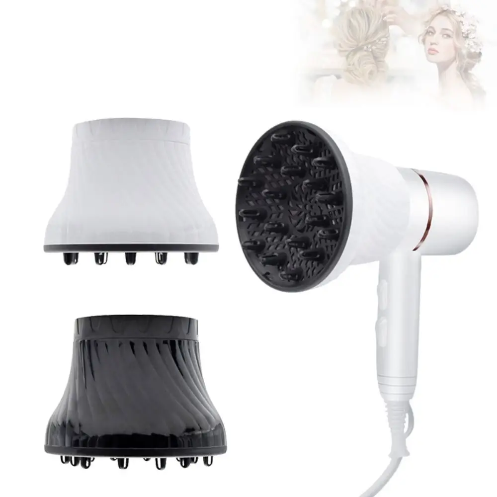 

Salon Barbershop Hairdressing High Wind Cover Hair Dryer Drum Hair Diffuser Dryer Blower Accessory Blowing Curly Hair