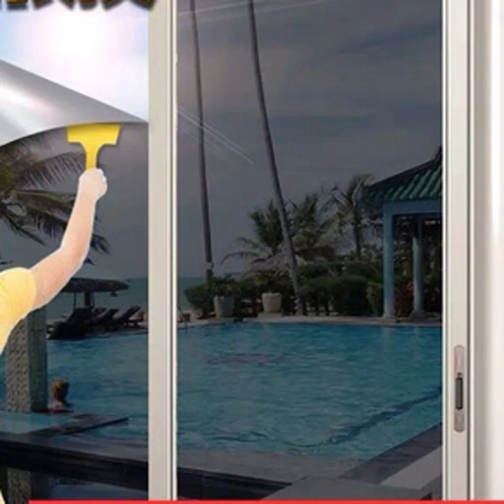 

Blackout Static Cling Casement Film For PriFGGFn To Block Sun UV Thermal Insulation Privacy Film Glass Foil For Home